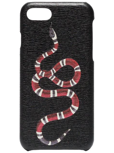 gucci men's gucci print iphone 8 case - black|gucci iphone case.